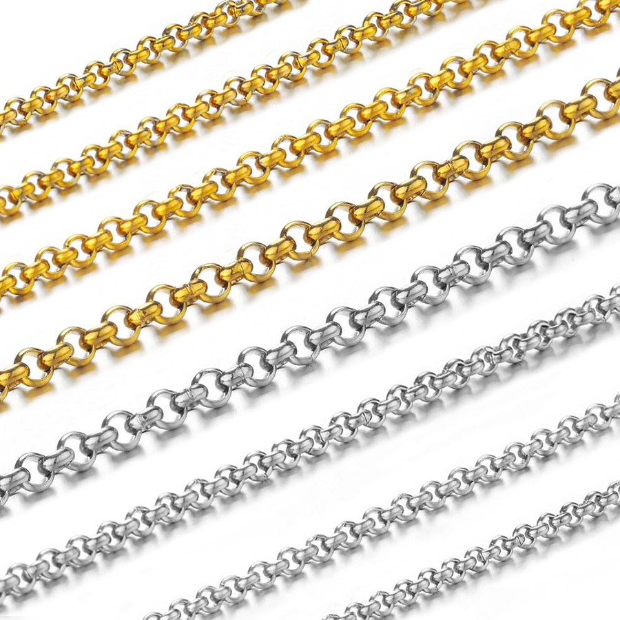 Body Jewelry Outfit - 1 Meter 2-4mm Stainless Steel O-shaped