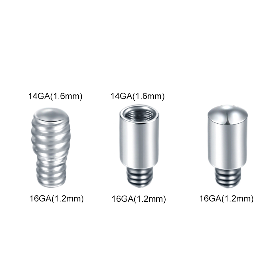 1PC Titanium Micro Dermal Anch - Body Jewelry Dermal ulasan dan harga