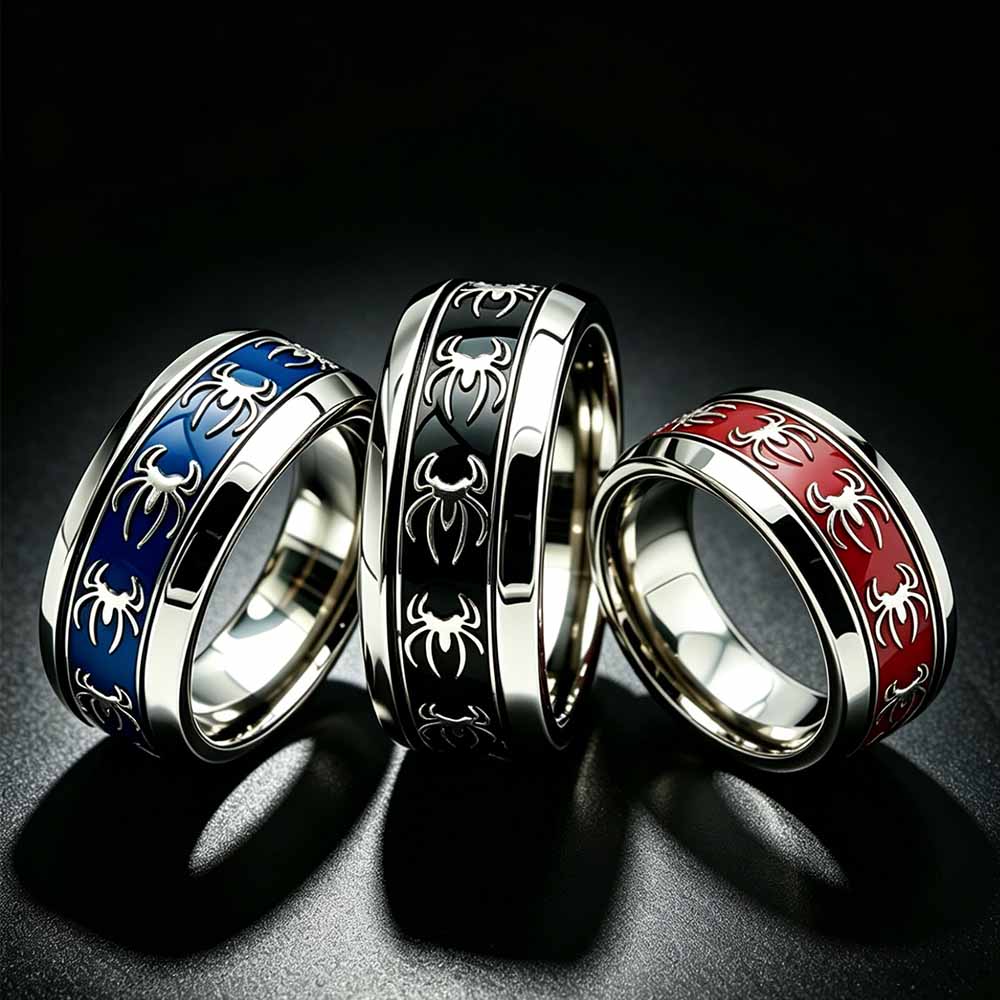 New Vintage Punk Spider Ring 3 - Body Jewelry Wholesale ulasan dan harga