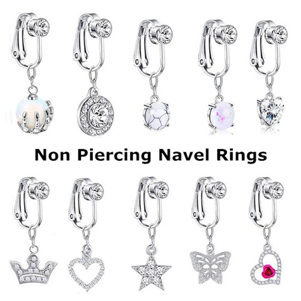 Accessories Clip On Earrings C - Body Jewelry Cartilage Earrings ulasan dan harga