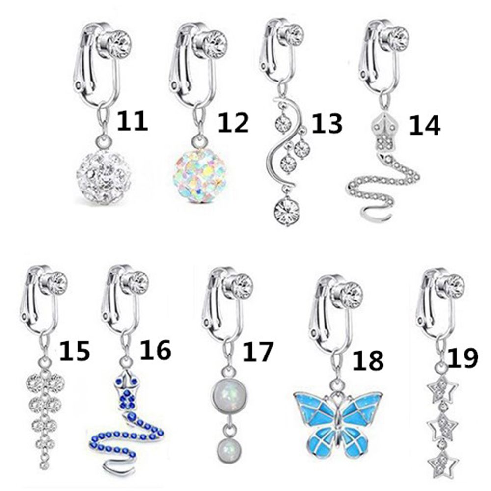 Accessories Clip On Earrings C - Body Jewelry Cartilage Earrings ulasan dan harga