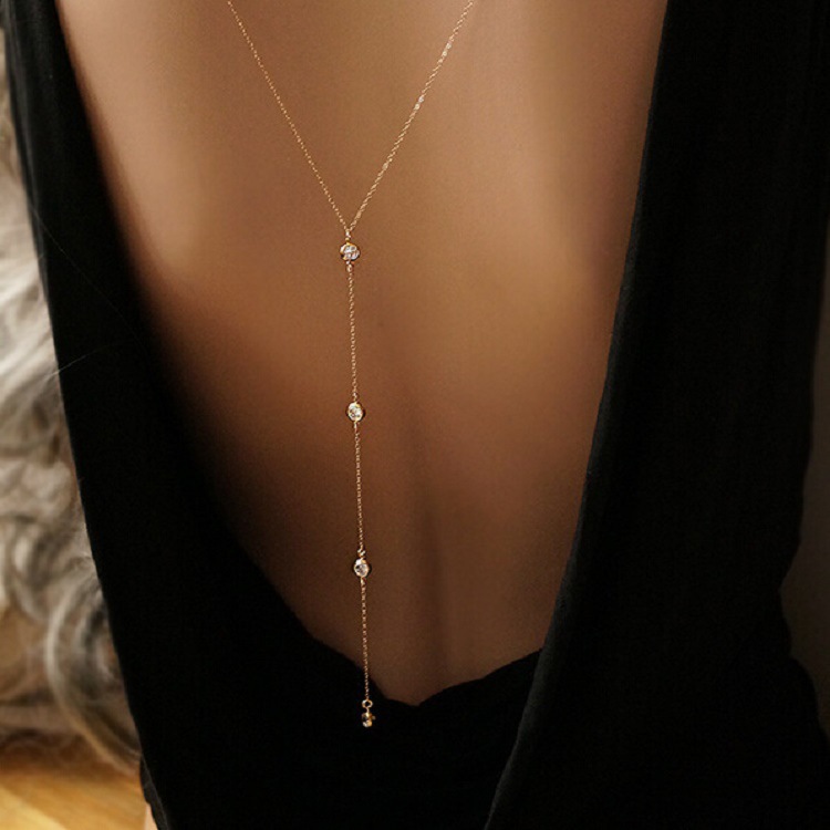 New Rhinestone Sexy Women's Ba - Body Jewelry Outfit ulasan dan harga