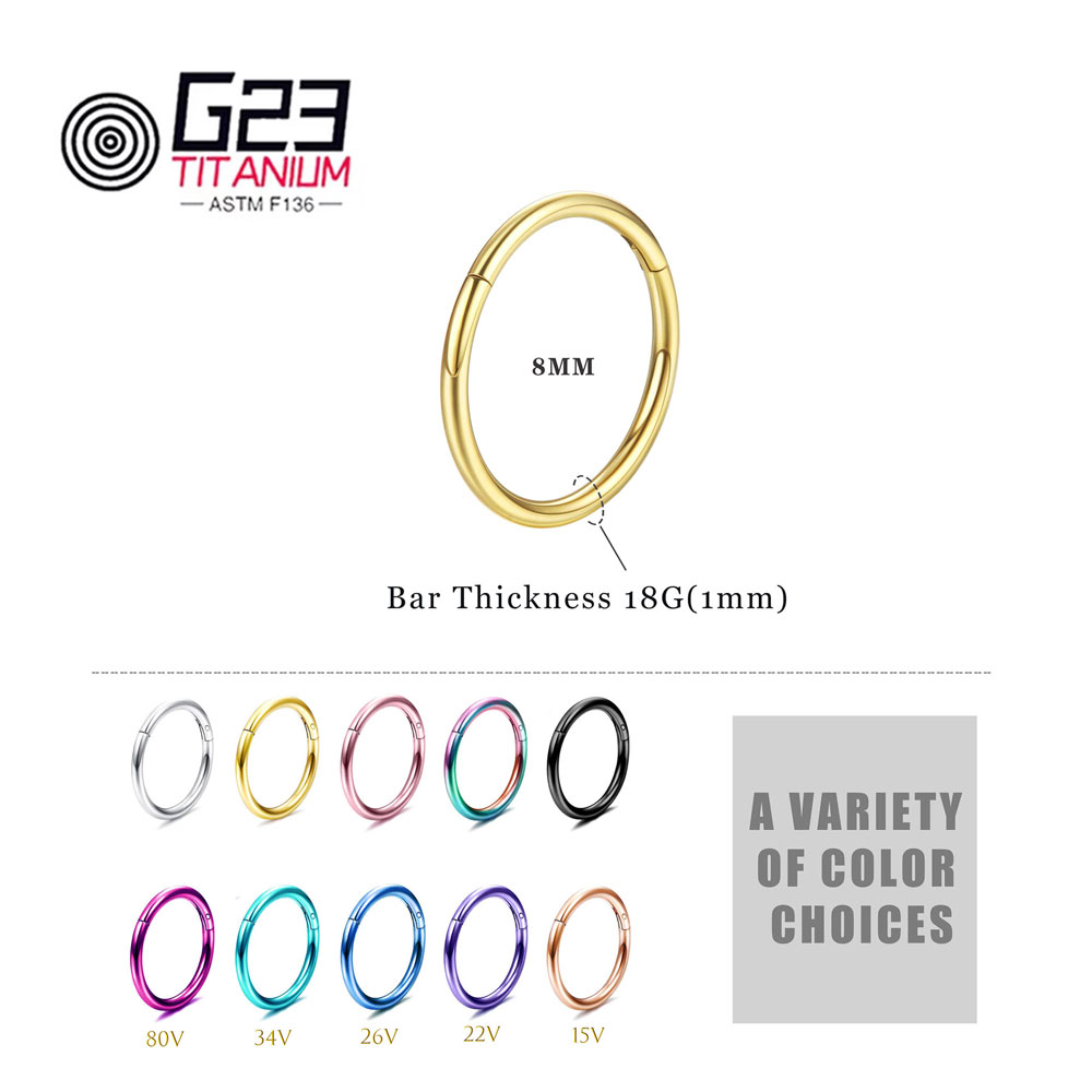 Wholesale G23 Titanium Nose Pi - Body Jewelry Implant Grade Titanium ulasan dan harga