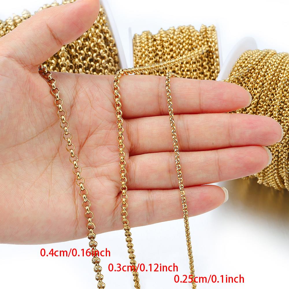 1 Meter 2-4mm Stainless Steel  - Body Jewelry Outfit ulasan dan harga