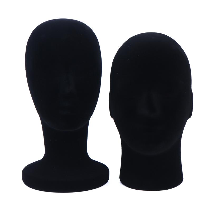 Black Velvet Mannequin Head 52 - Body Jewelry Shop ulasan dan harga