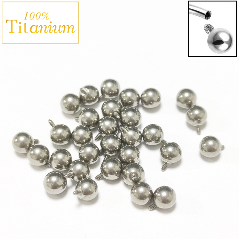 10Pc Implant Grade ASTM G23 Ti - Body Jewelry Implant Grade Titanium ulasan dan harga