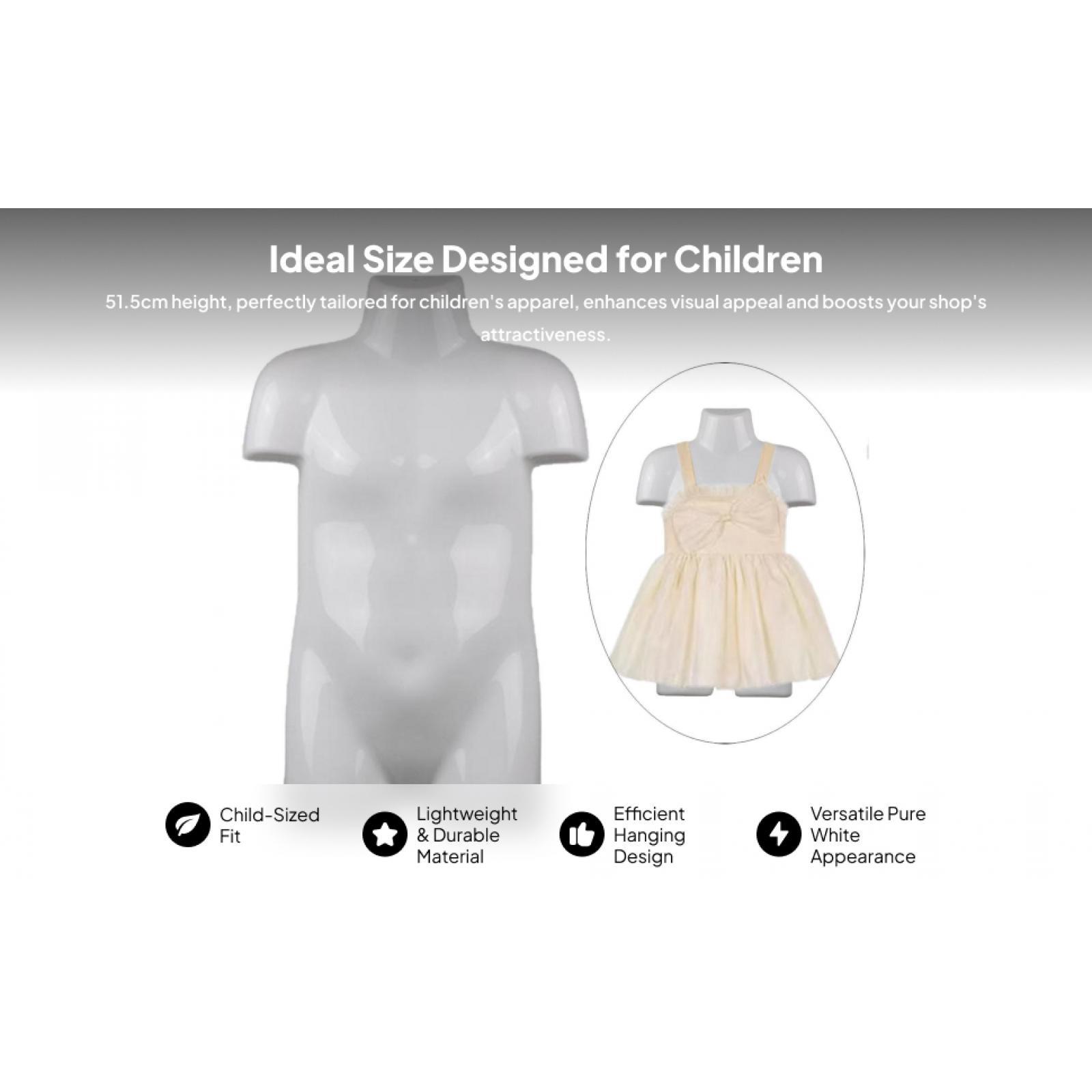 Kid Mannequin Torso Child Mann - Body Jewelry Shop ulasan dan harga