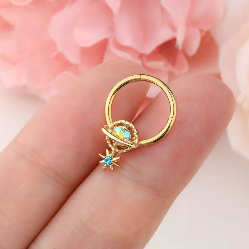 Septum Rings Planet Jewelry Su - Body Jewelry Cartilage Earrings ulasan dan harga