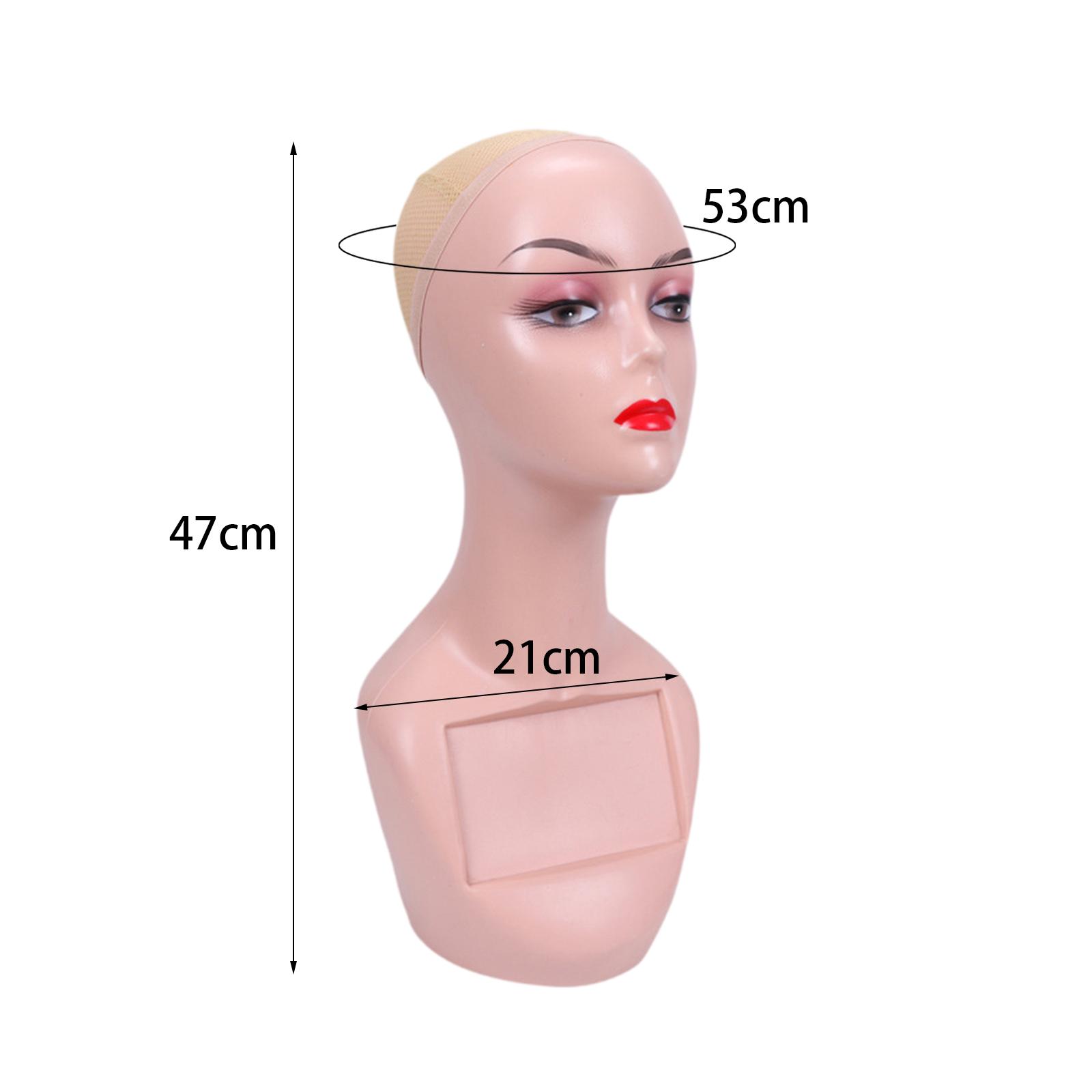 Female Mannequin Head Professi - Body Jewelry Shop ulasan dan harga