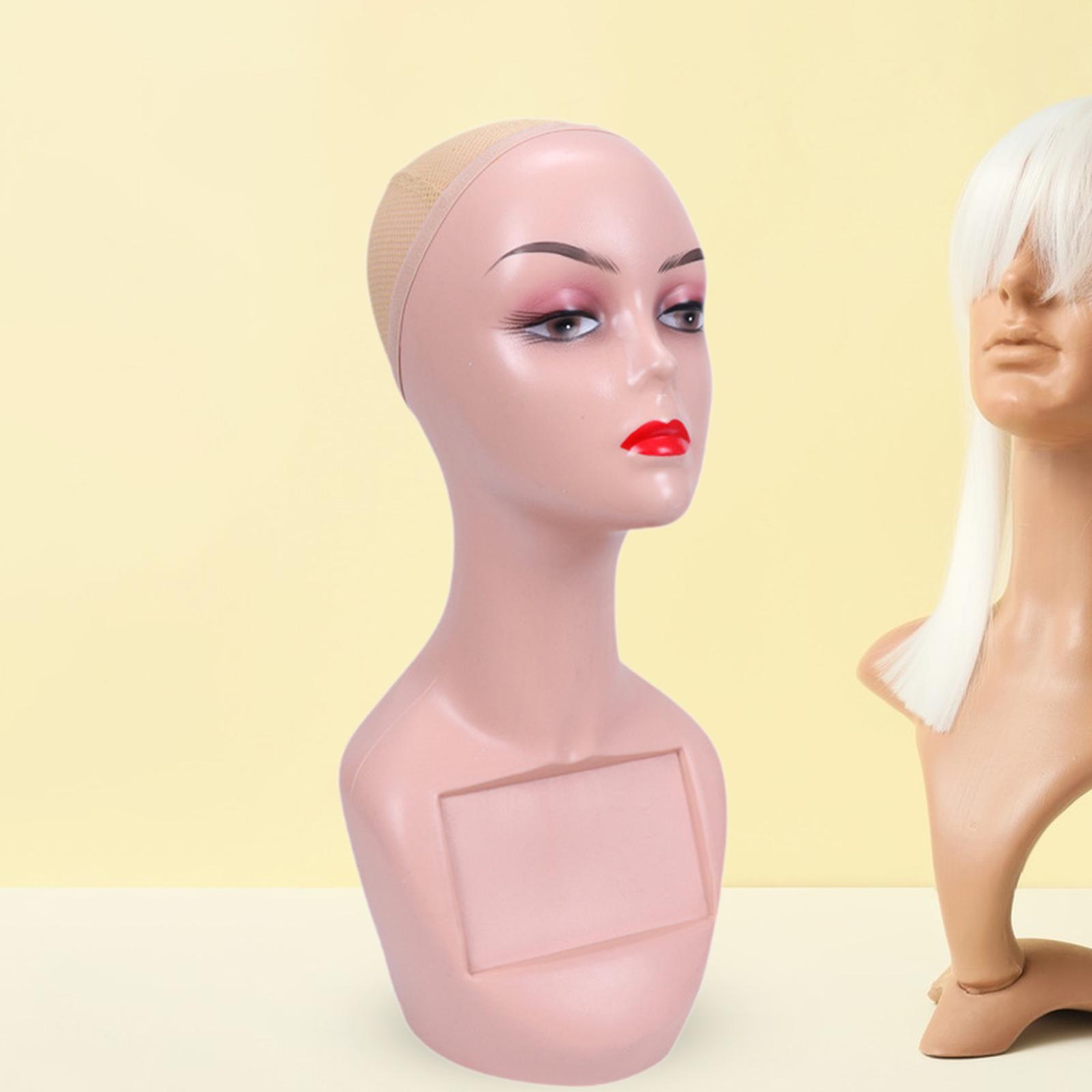 Female Mannequin Head Professi - Body Jewelry Shop ulasan dan harga