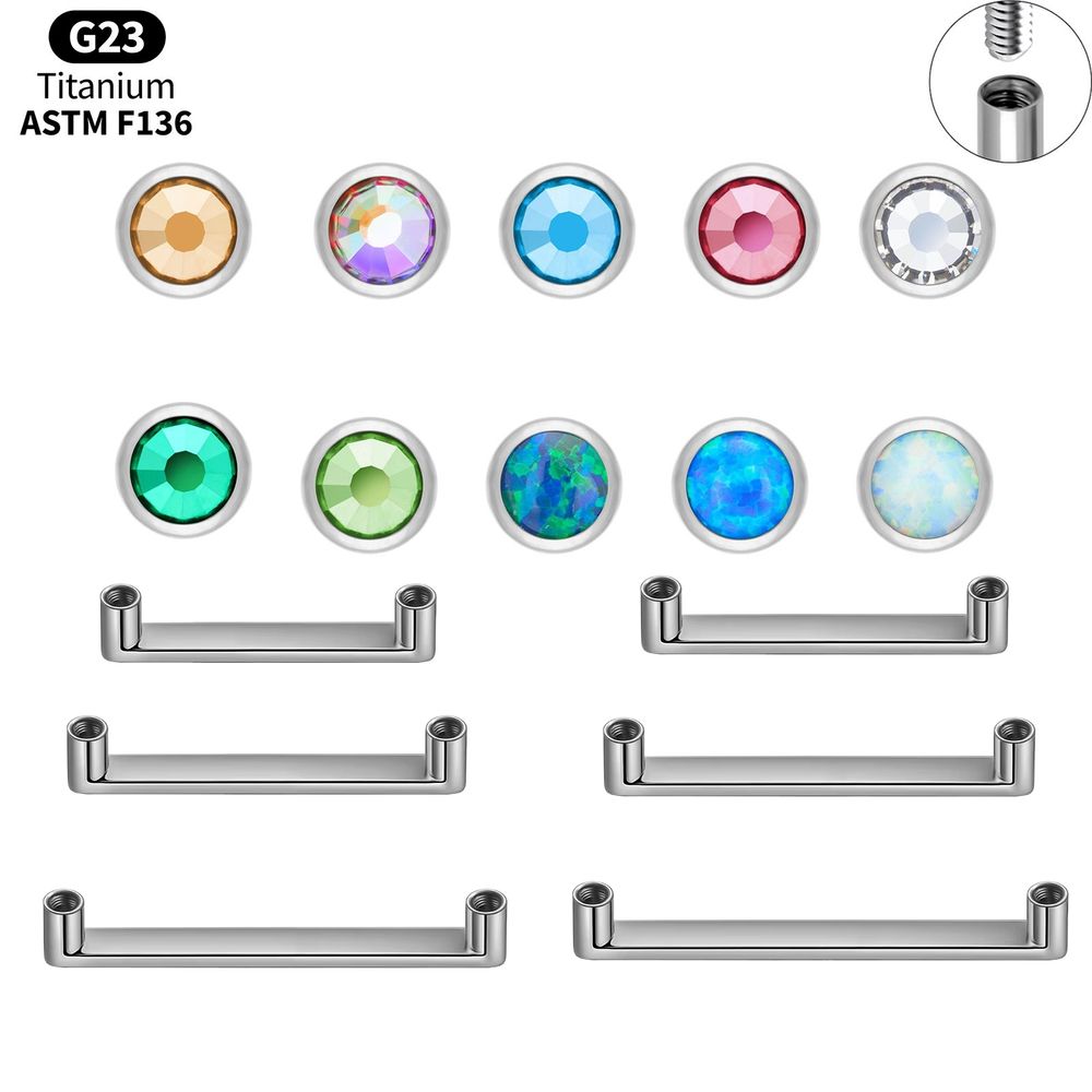 ASTM F136 Titanium Dermal Anch - Body Jewelry Dermal ulasan dan harga