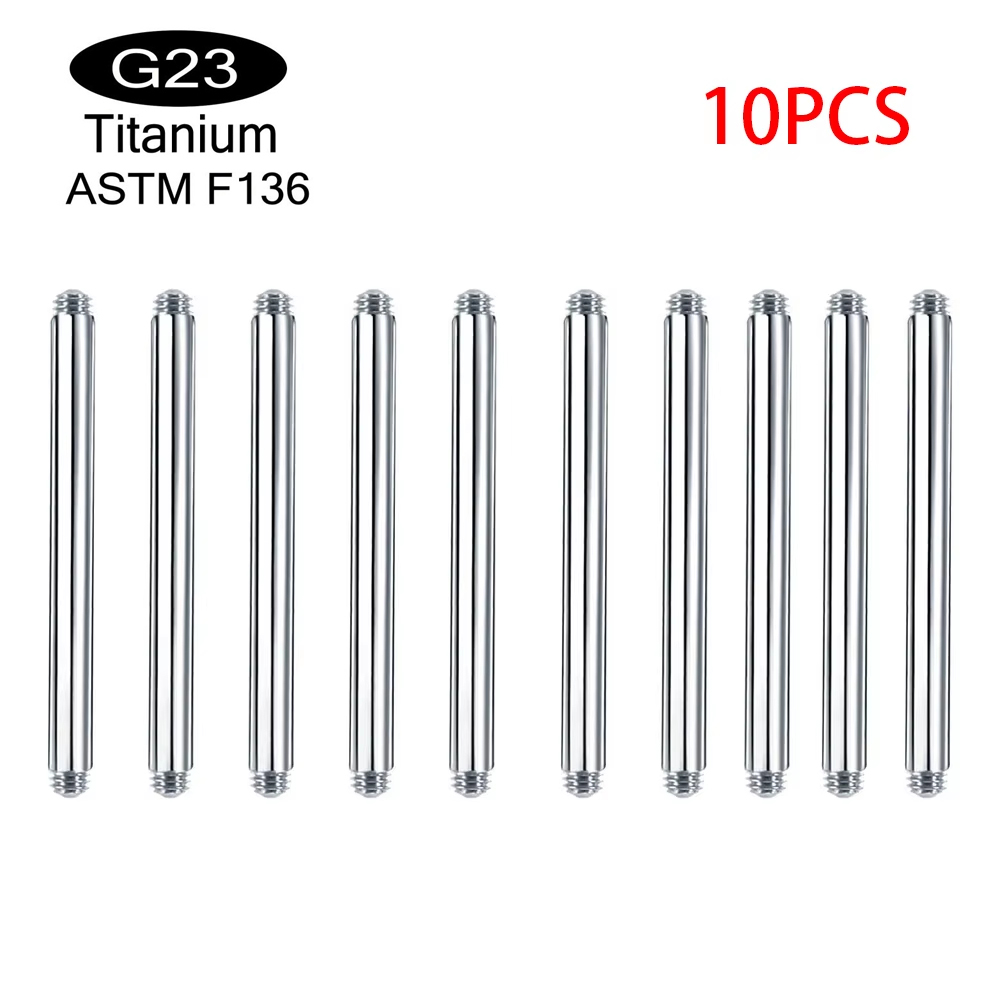 10pcs/lot ASTM F136 Implantabl - Body Jewelry Implant Grade Titanium ulasan dan harga