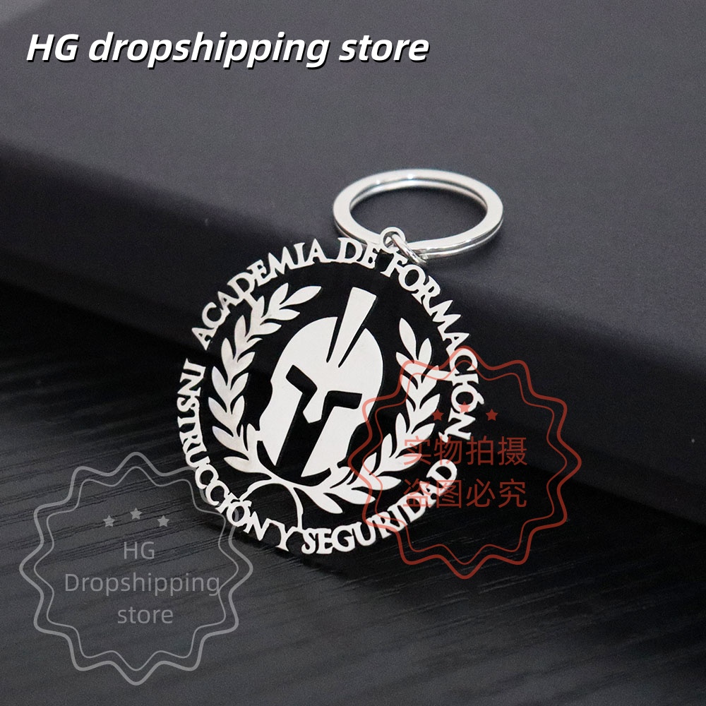 Personalized Logo Keychain Who - Body Jewelry Wholesale ulasan dan harga