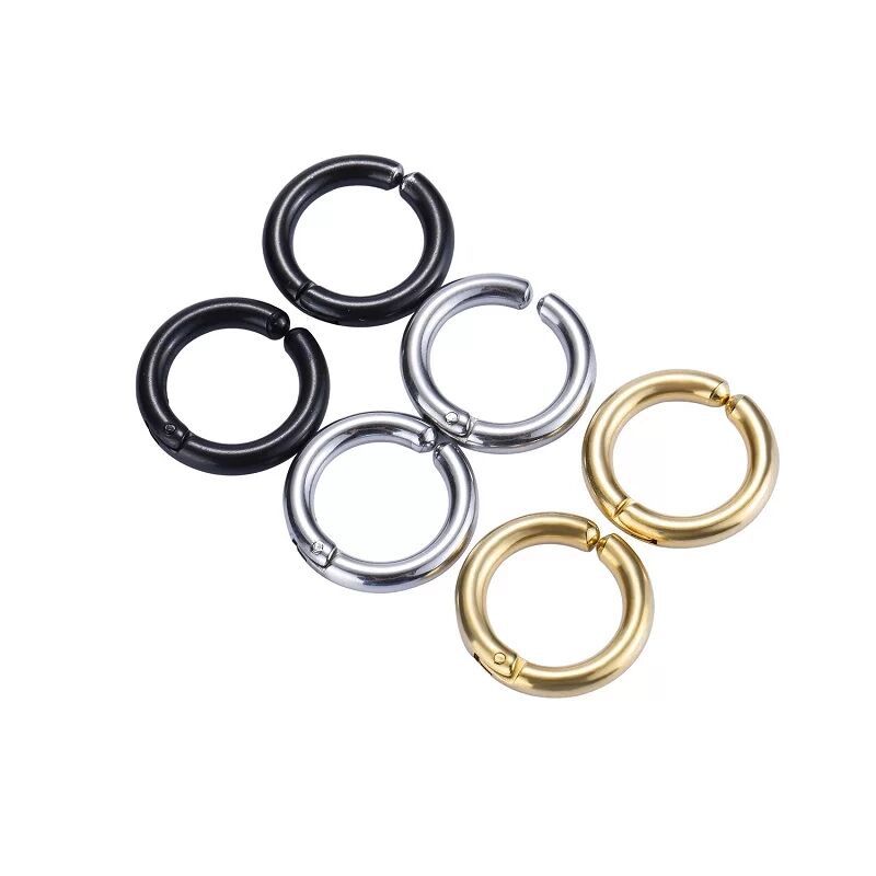 2/6Pcs Fake Huggie Hoop Earrin - Body Jewelry Cartilage Earrings ulasan dan harga