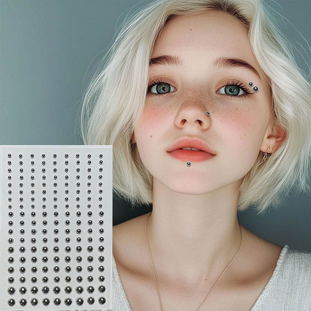 Reusable Non Piercing Lip Nail - Body Jewelry Lip Ring ulasan dan harga