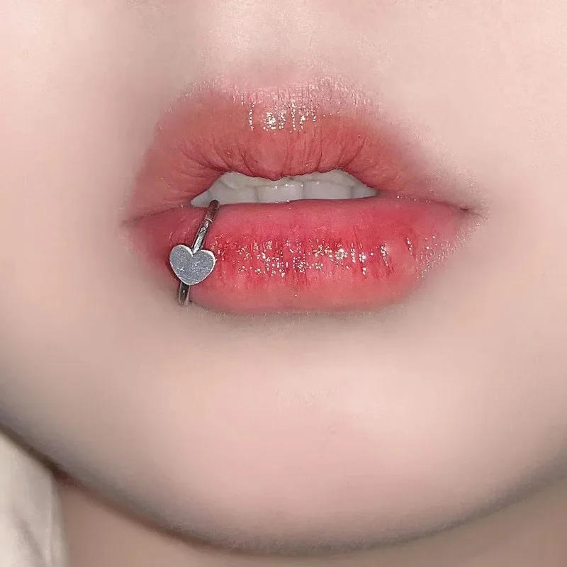 Stainless Steel Lip Ring Hinge - Body Jewelry Vertical Labret ulasan dan harga