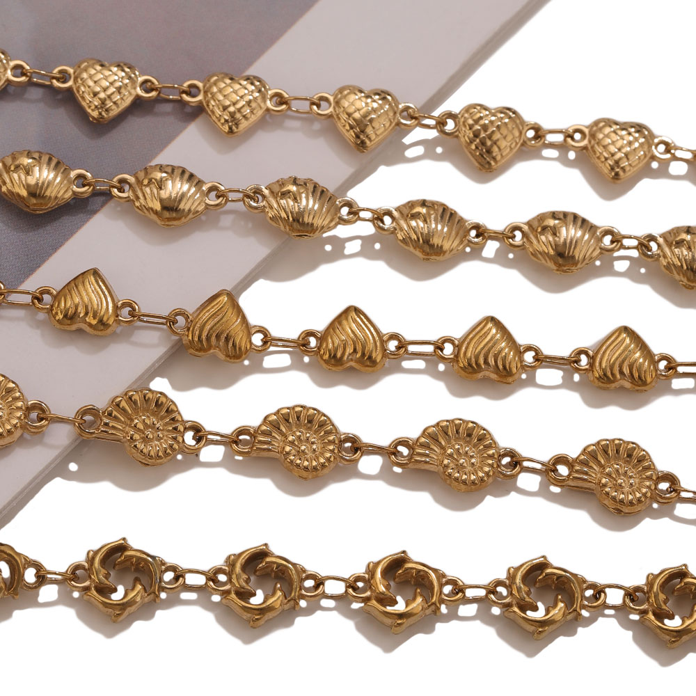 1M PVD Gold Stainless Steel He - Body Jewelry Wholesale ulasan dan harga