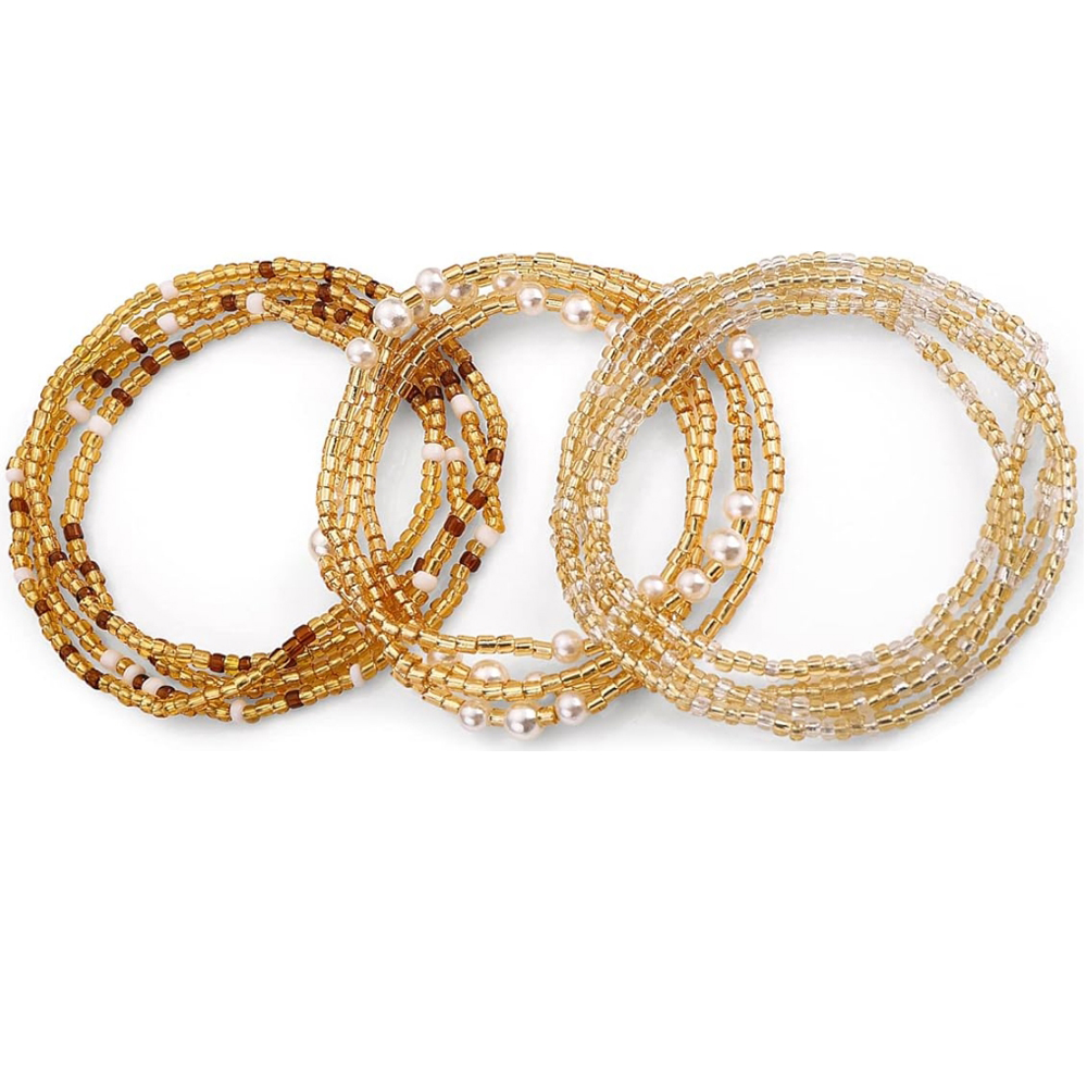 Waist Beads for Women Belly Be - Body Jewelry Helix ulasan dan harga