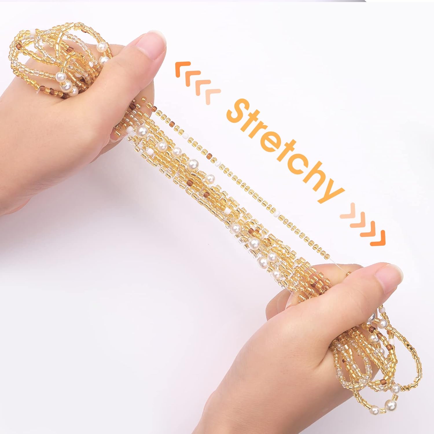 Waist Beads for Women Belly Be - Body Jewelry Helix ulasan dan harga