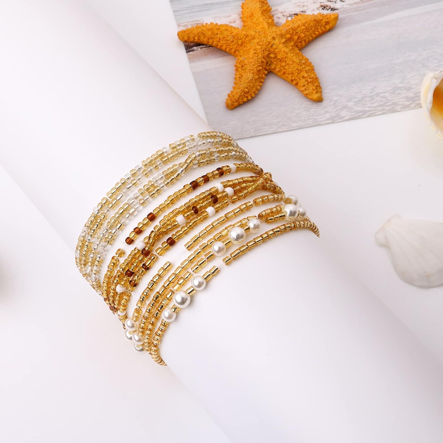 Waist Beads for Women Belly Be - Body Jewelry Helix ulasan dan harga