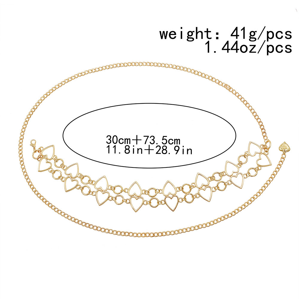 Europe and America Double Laye - Body Jewelry Shop ulasan dan harga