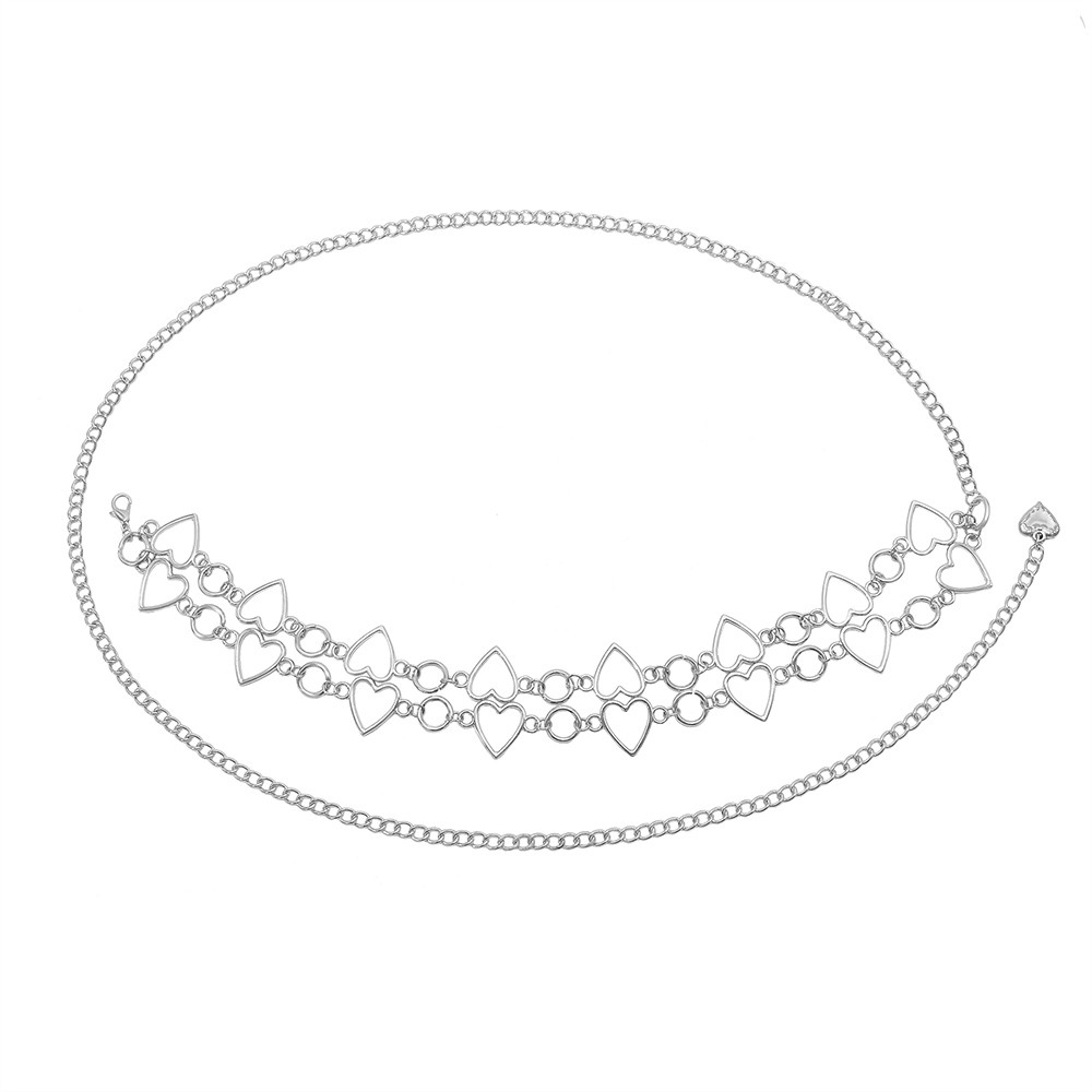 Europe and America Double Laye - Body Jewelry Shop ulasan dan harga