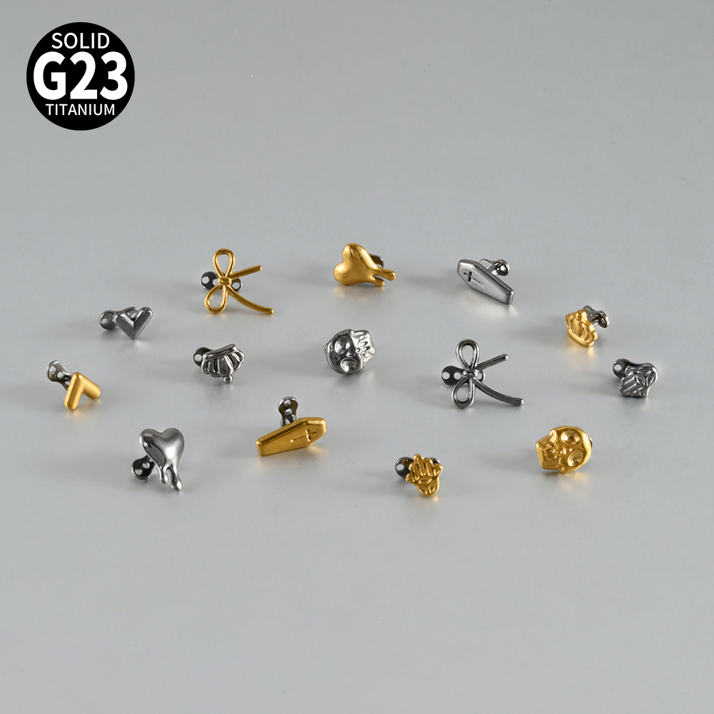 1PC F136 Titanium Dermal Ancho - Body Jewelry Dermal ulasan dan harga