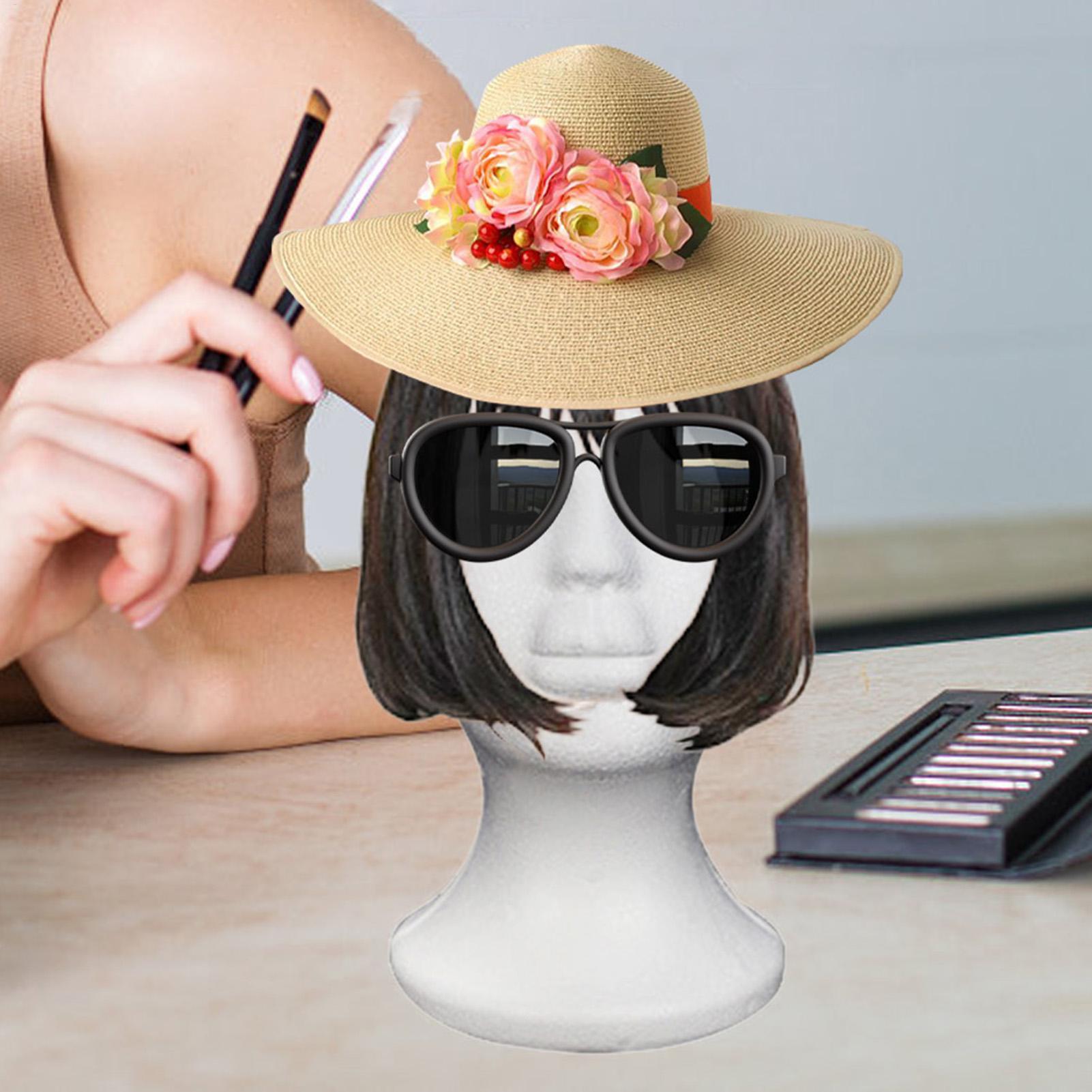 Foam Mannequin Head Female Mod - Body Jewelry Shop ulasan dan harga