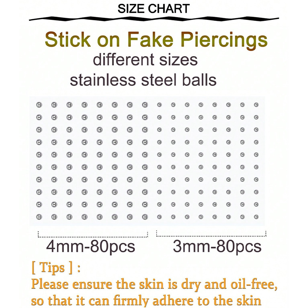 Fake Piercings Fake Nose Ring  - Body Jewelry Lip Ring ulasan dan harga