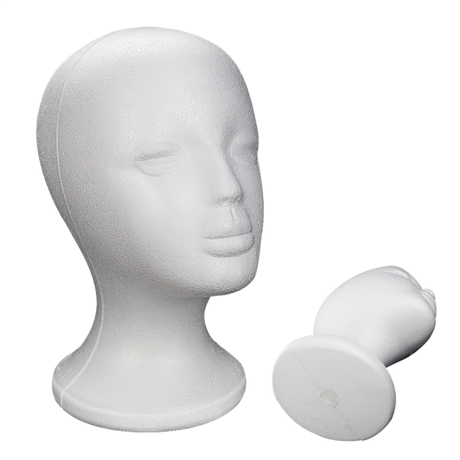 Foam Mannequin Head Female Mod - Body Jewelry Shop ulasan dan harga