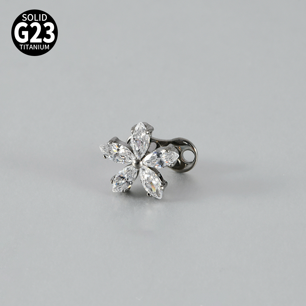 1PC G23 Implant Titanium Derma - Body Jewelry Dermal ulasan dan harga