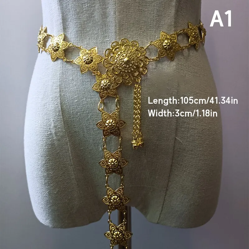 1PC Metal Thailand Waist Chain - Body Jewelry Outfit ulasan dan harga