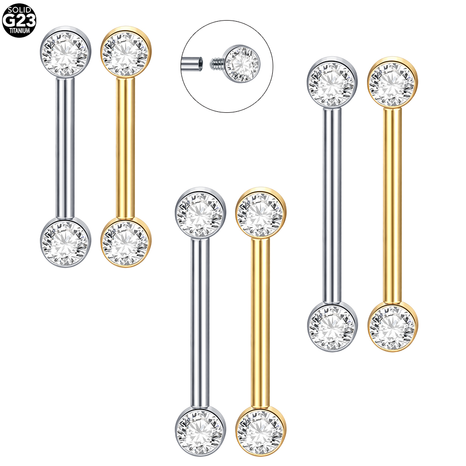 1/5Pcs Implant Grade Titanium  - Body Jewelry Implant Grade Titanium ulasan dan harga