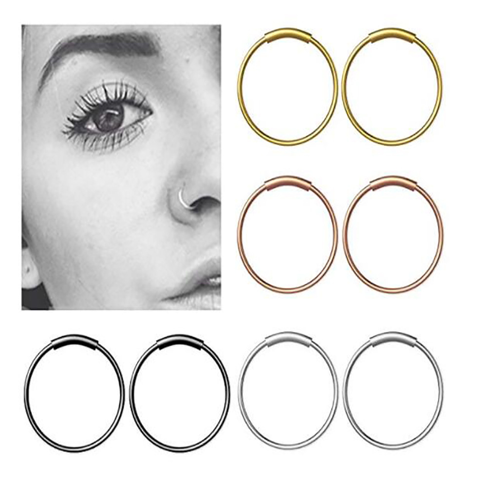 3pcs/lot 316L Surgical Steel S - Body Jewelry Lip Ring ulasan dan harga